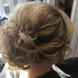 hair up prom