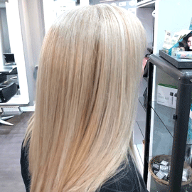 hairdressers West Moor Straight blonde hair